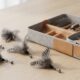 Feather Cat Toy Replacement Heads Hero ecommerce image